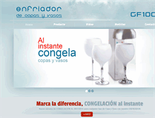 Tablet Screenshot of enfriadordecopas.com